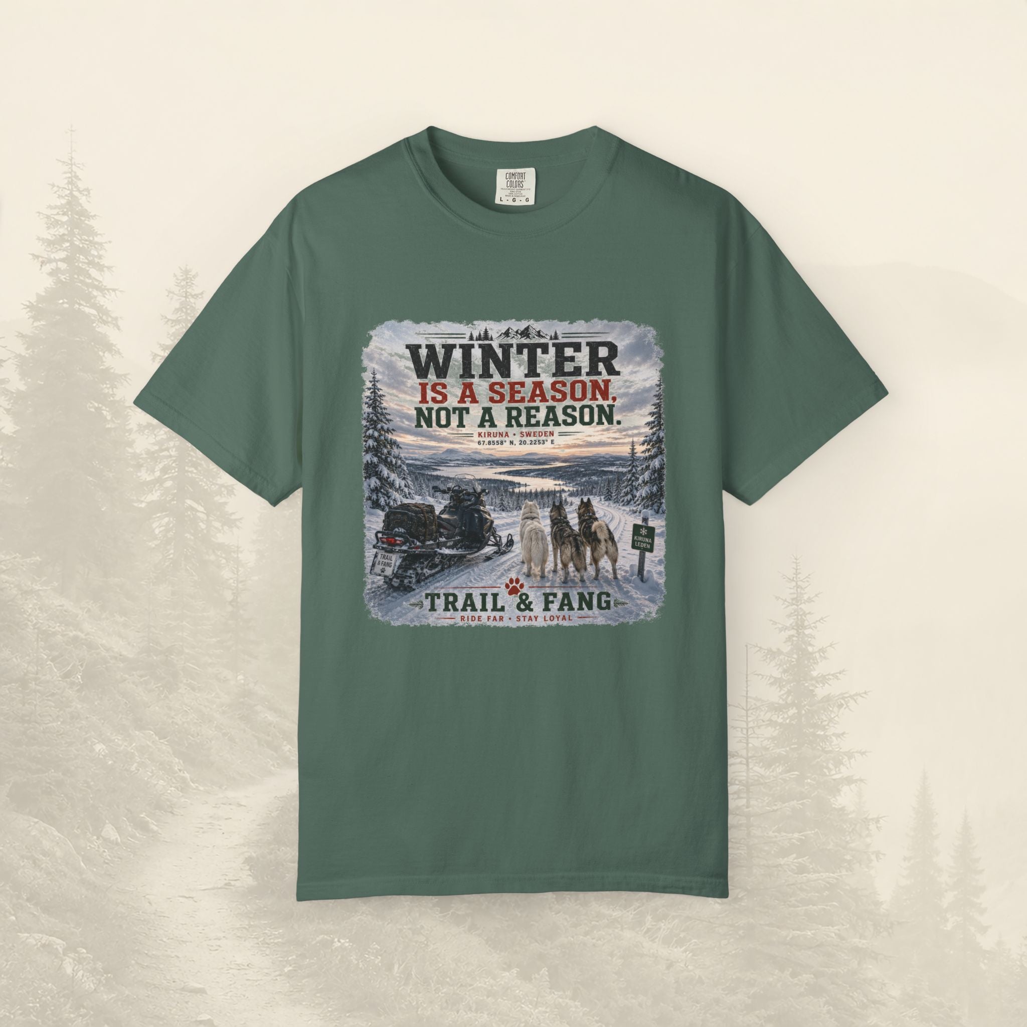 L'hiver est une saison, pas une raison - Tee-shirt