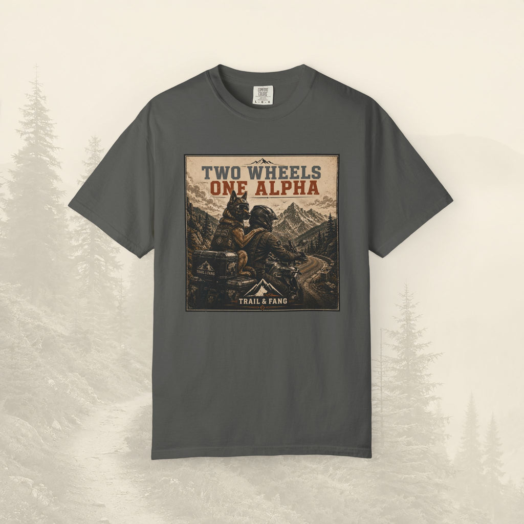 T-shirt Two Wheels One Alpha