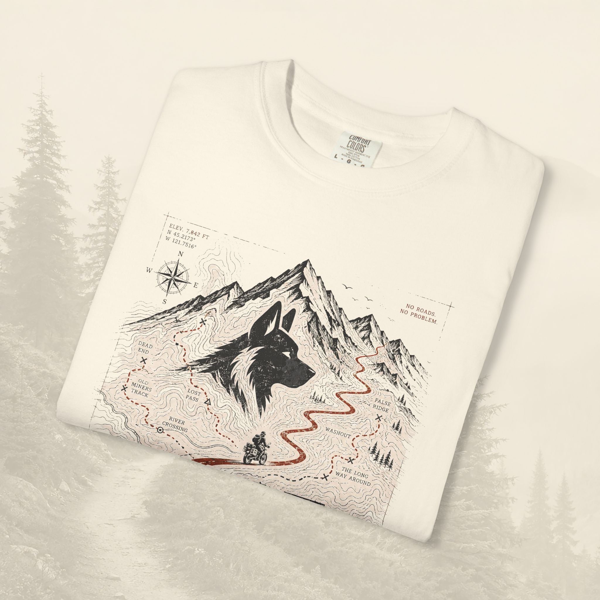 T-shirt "Perdu volontairement"