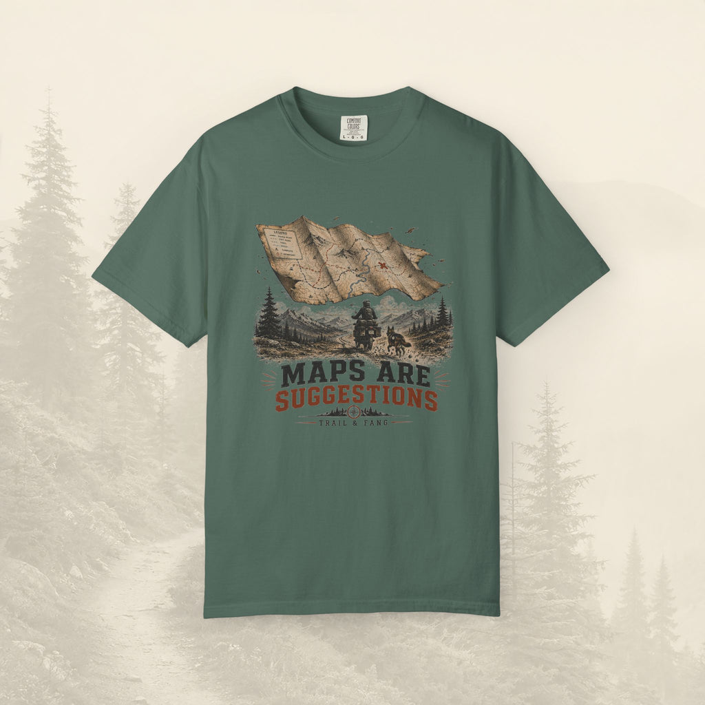 T-shirt « Les cartes sont des suggestions »