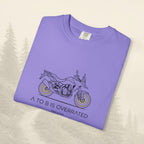 Le détour, c'est le but : T-shirt moto-aventure
