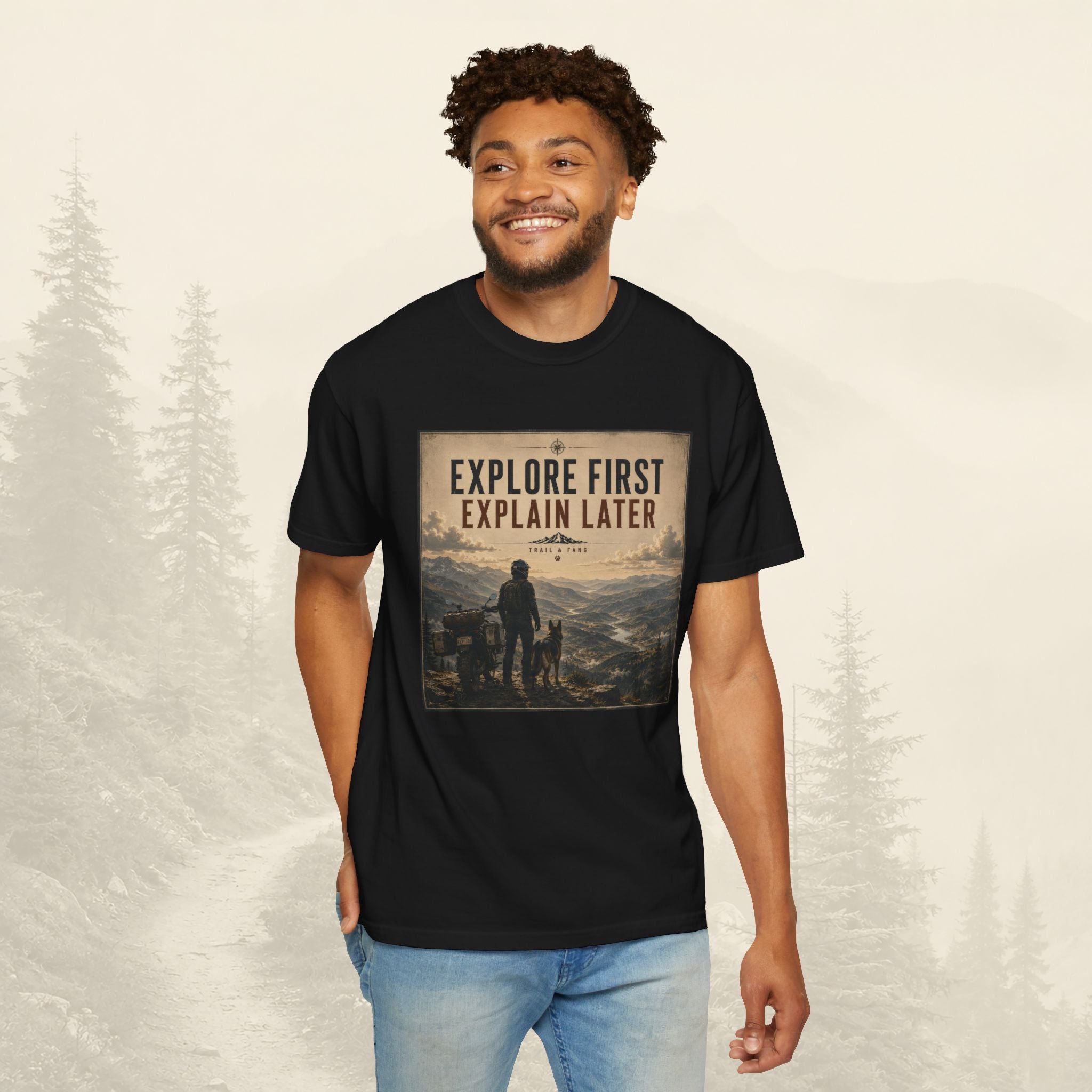 T-shirt « Explorez d'abord, expliquez ensuite »