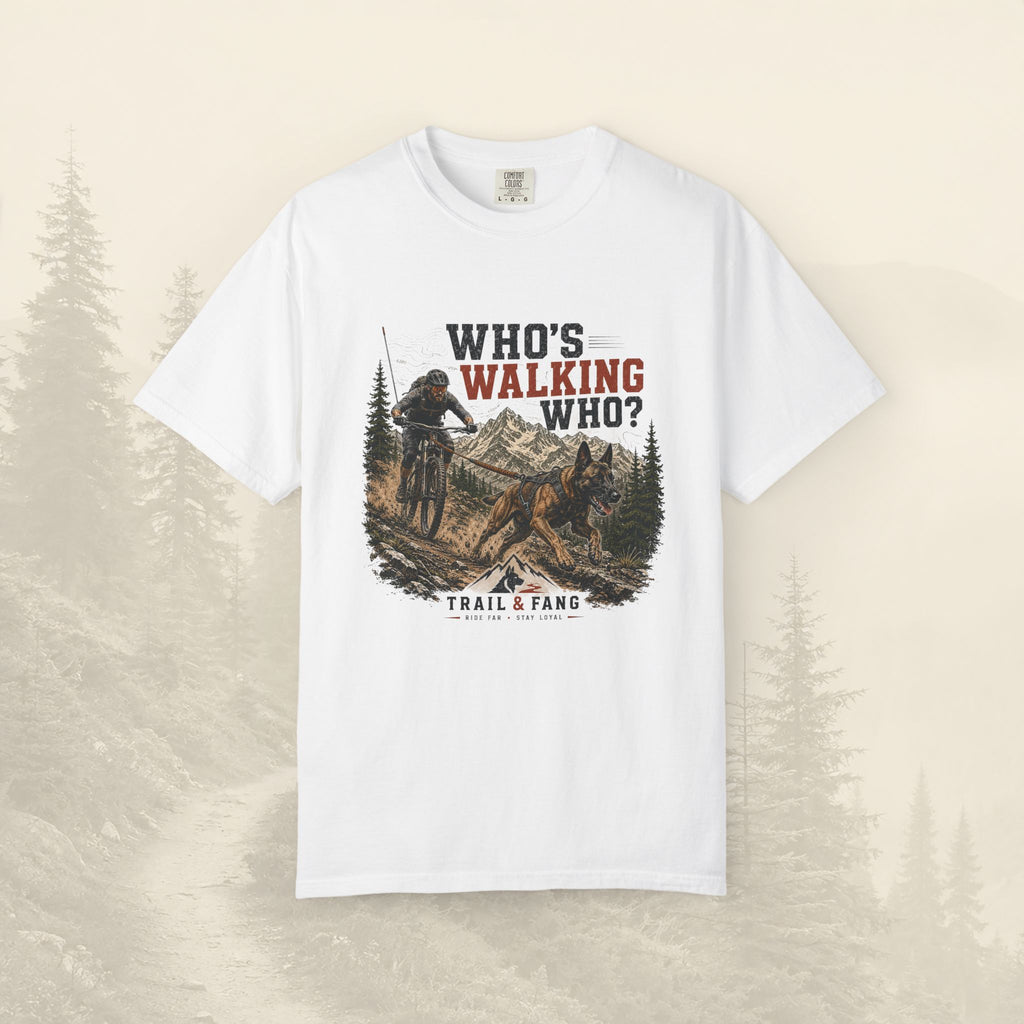 T-shirt Qui marche qui