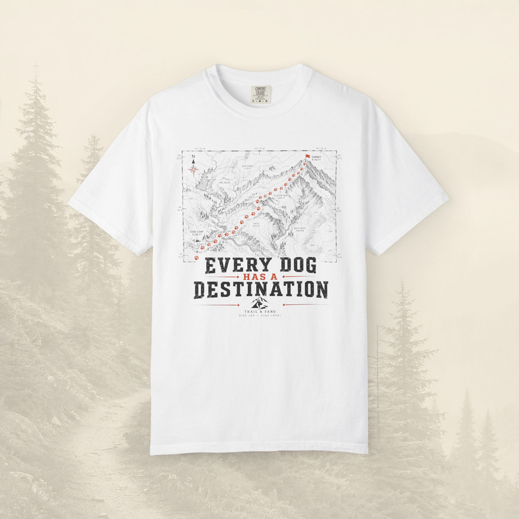 T-shirt Chaque chien a sa destination