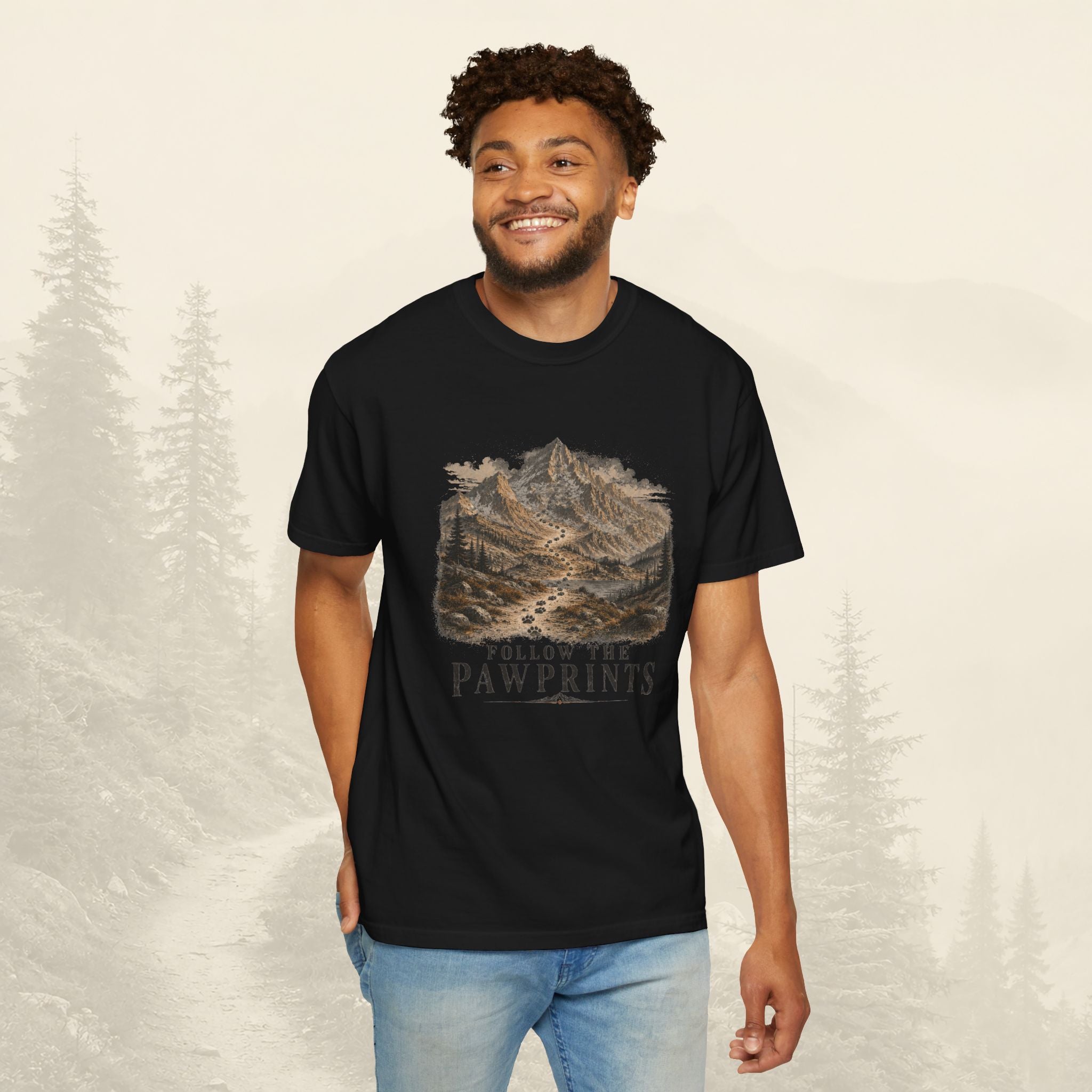 Follow The Pawprints Tee