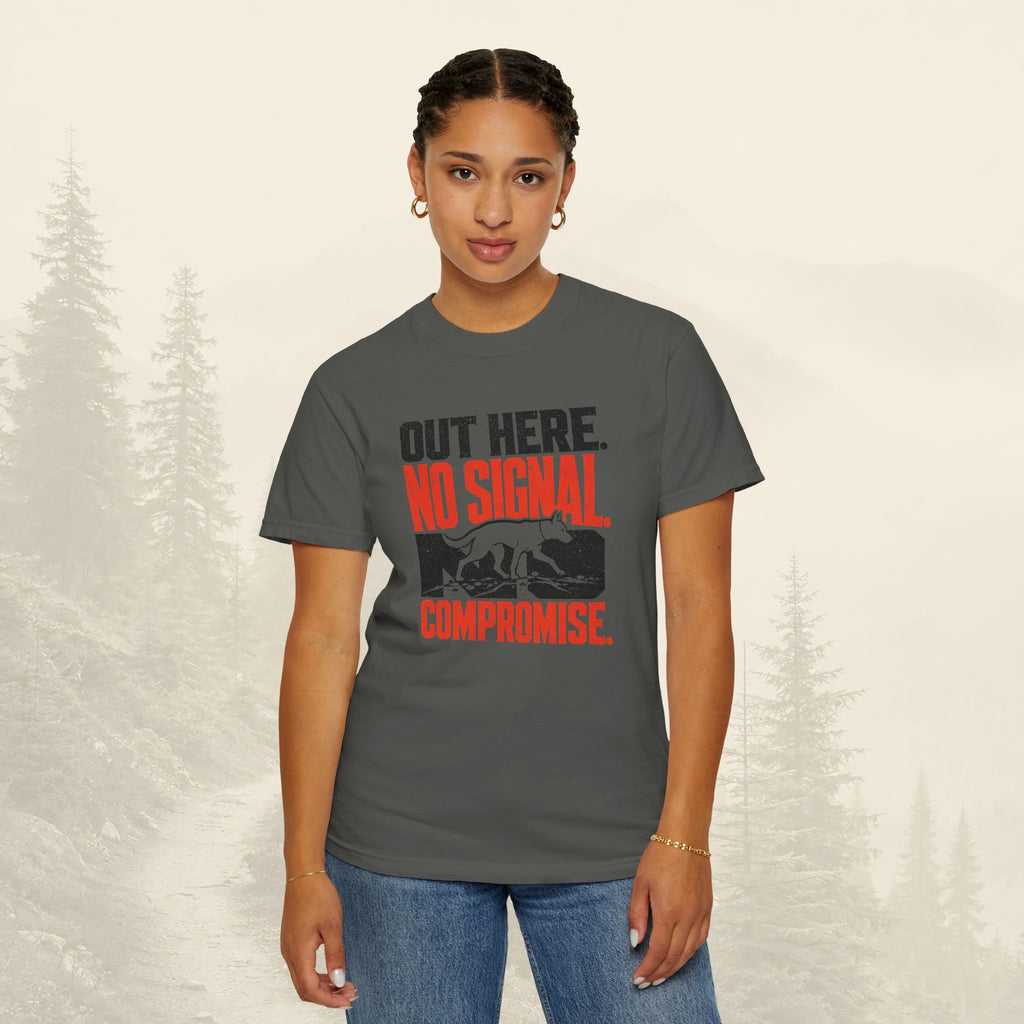 T-shirt Pas de signal ici
