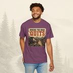 T-shirt Là où la route s'arrête