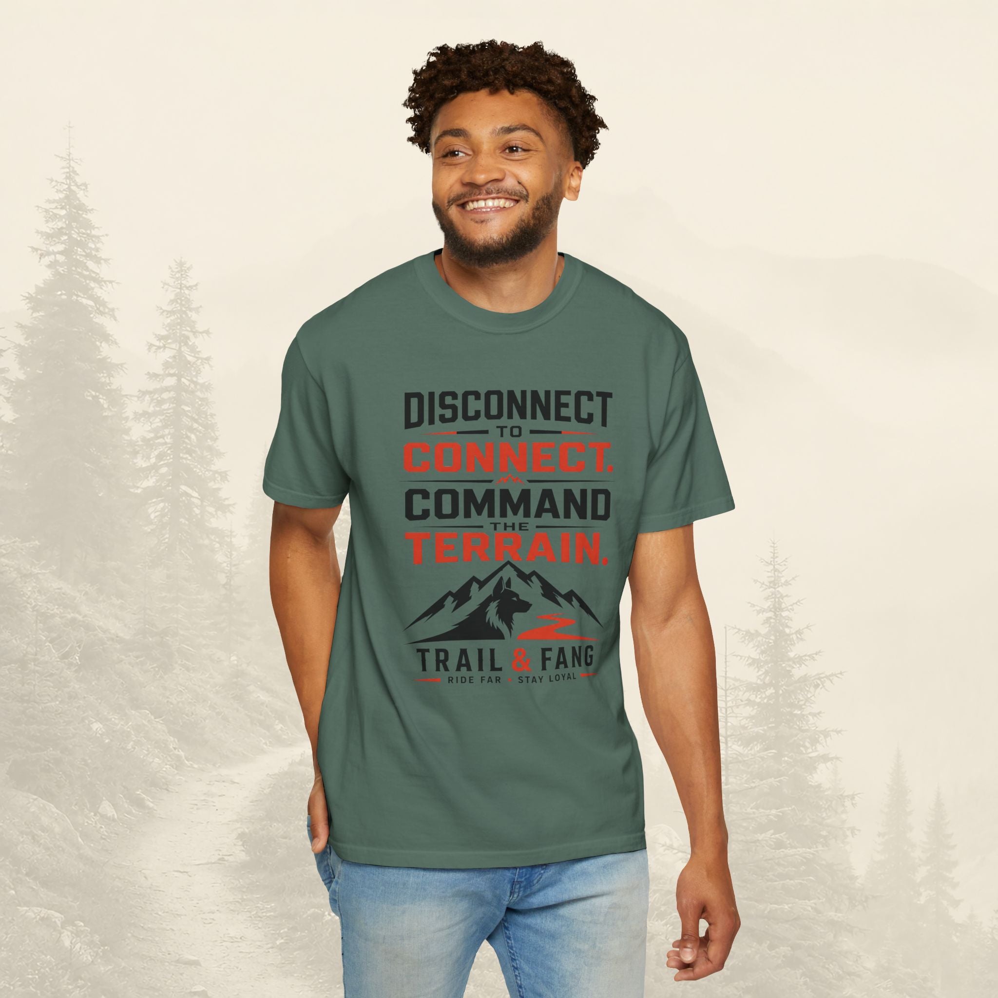 T-shirt Déconnexion pour mieux se connecter