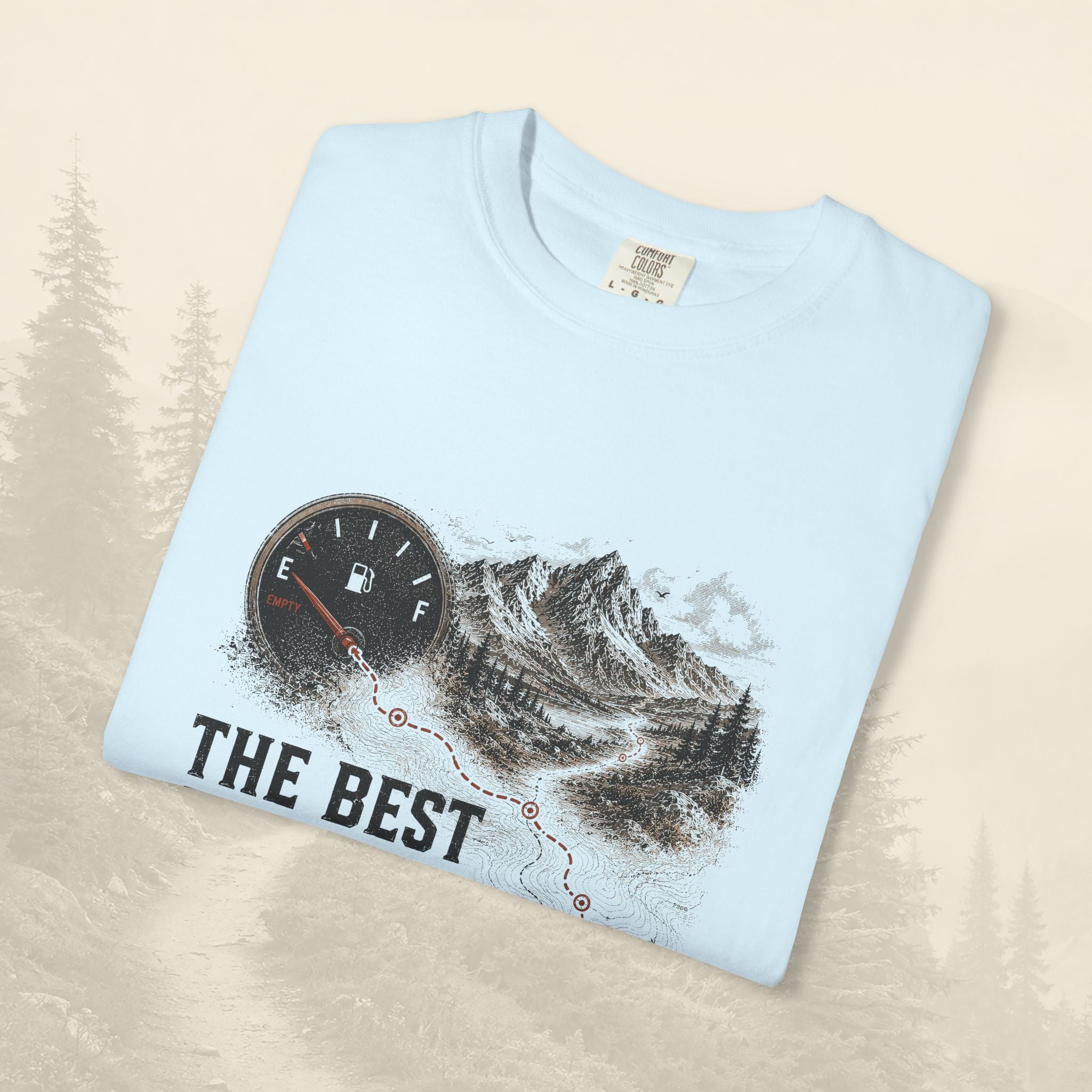 Les meilleures histoires commencent avec un t-shirt vide.