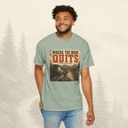 T-shirt Là où la route s'arrête