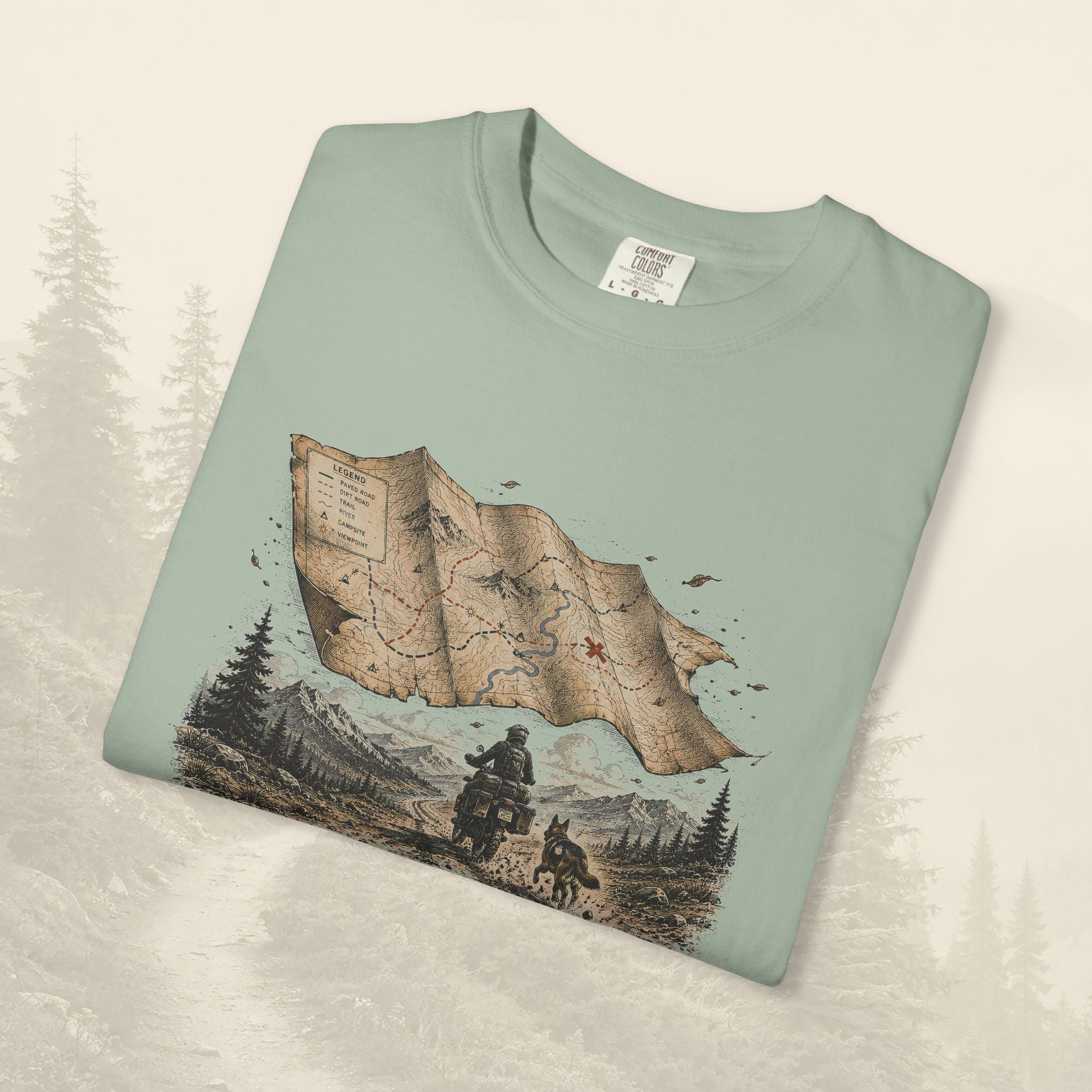 T-shirt « Les cartes sont des suggestions »