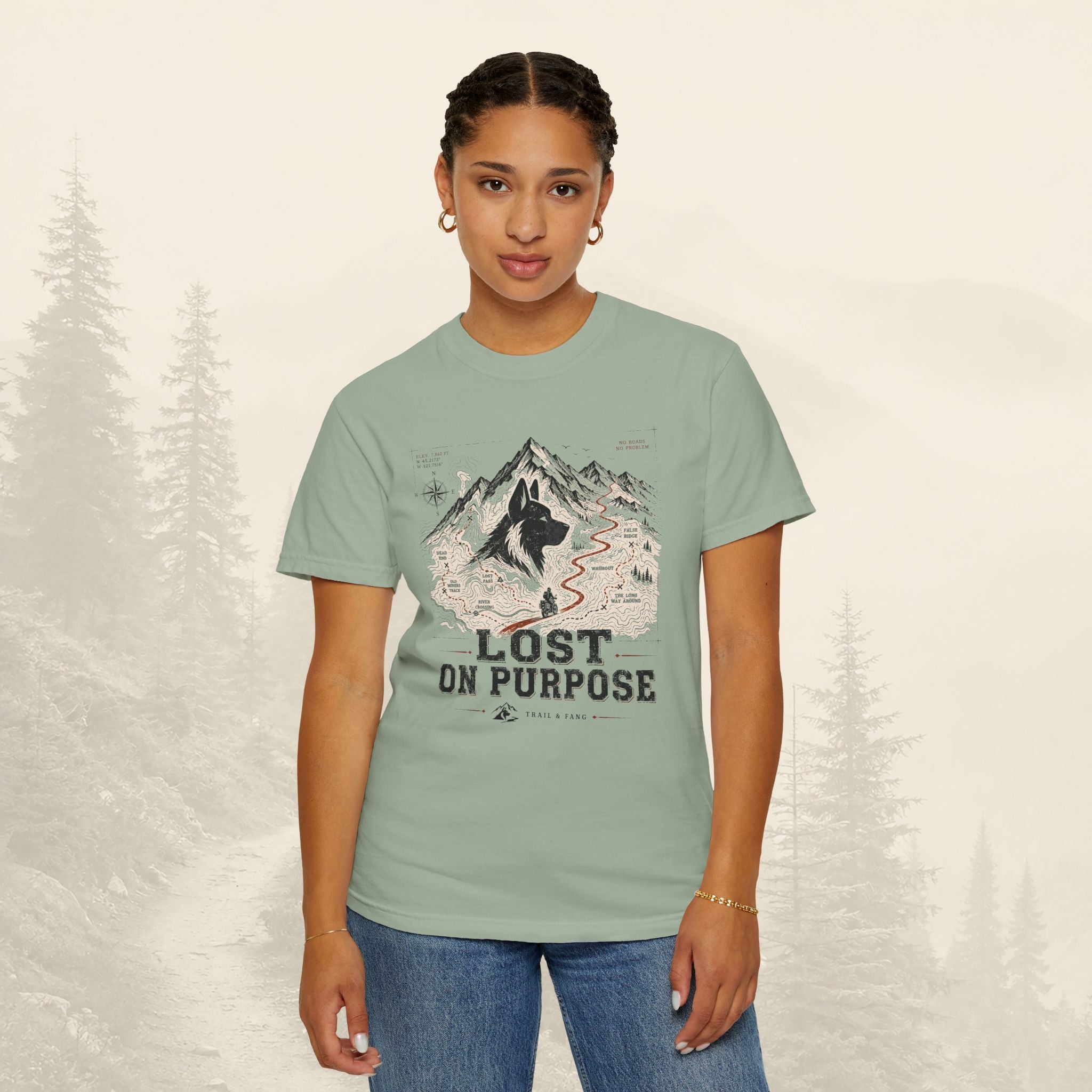 T-shirt "Perdu volontairement"