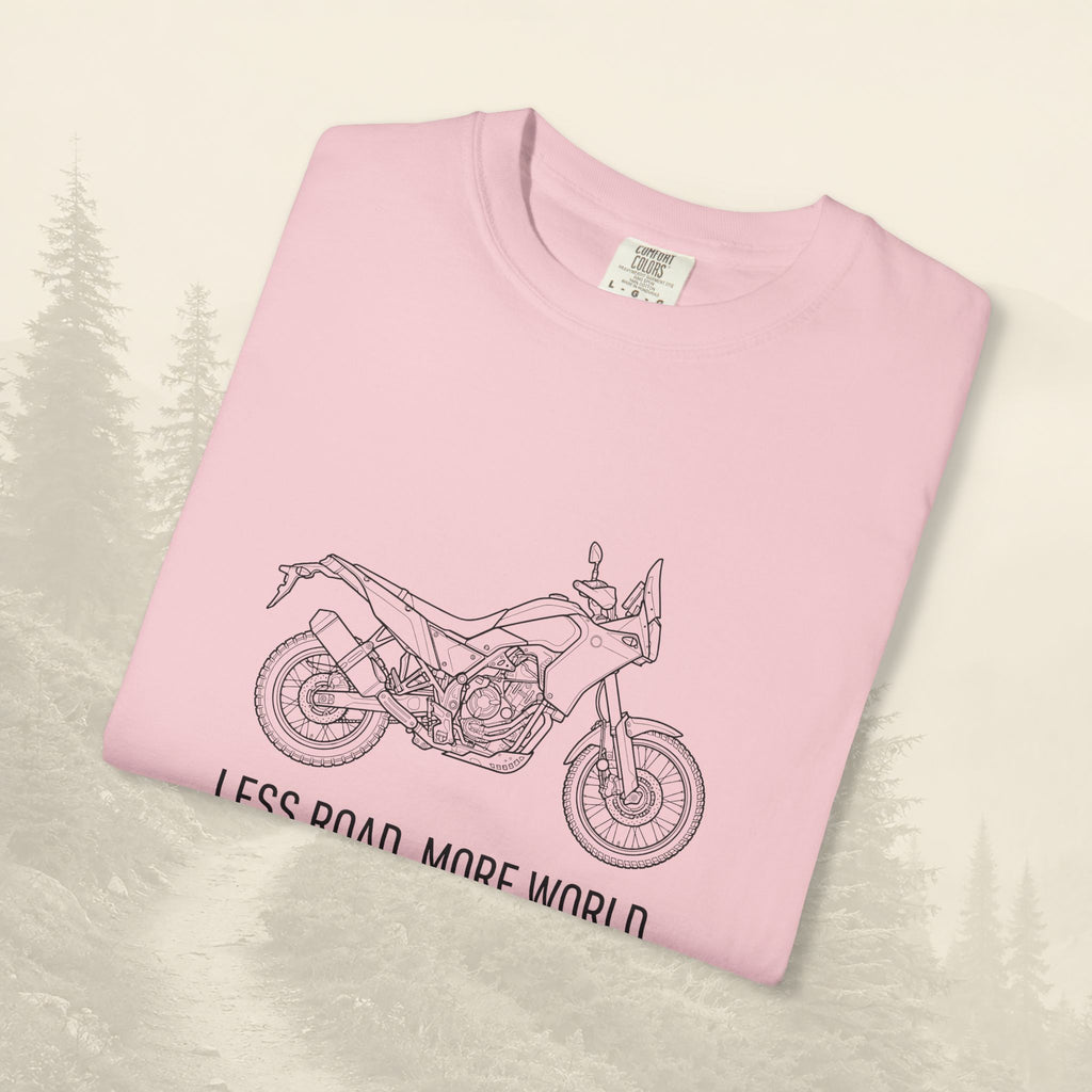 Moins de Route Plus de Monde Moto Aventure T-shirt