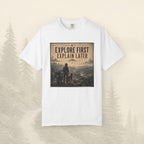 T-shirt « Explorez d'abord, expliquez ensuite »