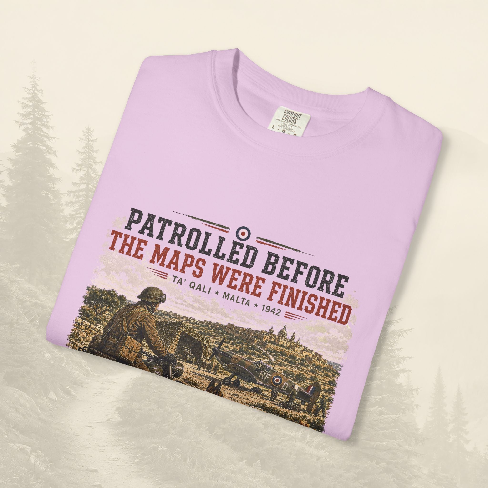 T-shirt "Patrouillé avant la fin des cartes"