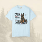 T-shirt « Calme jusqu'à ce que nécessaire »