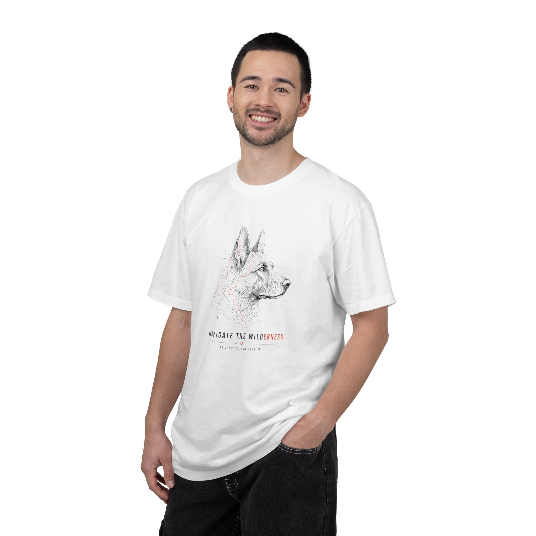 T-shirt « Chef de meute topographique »