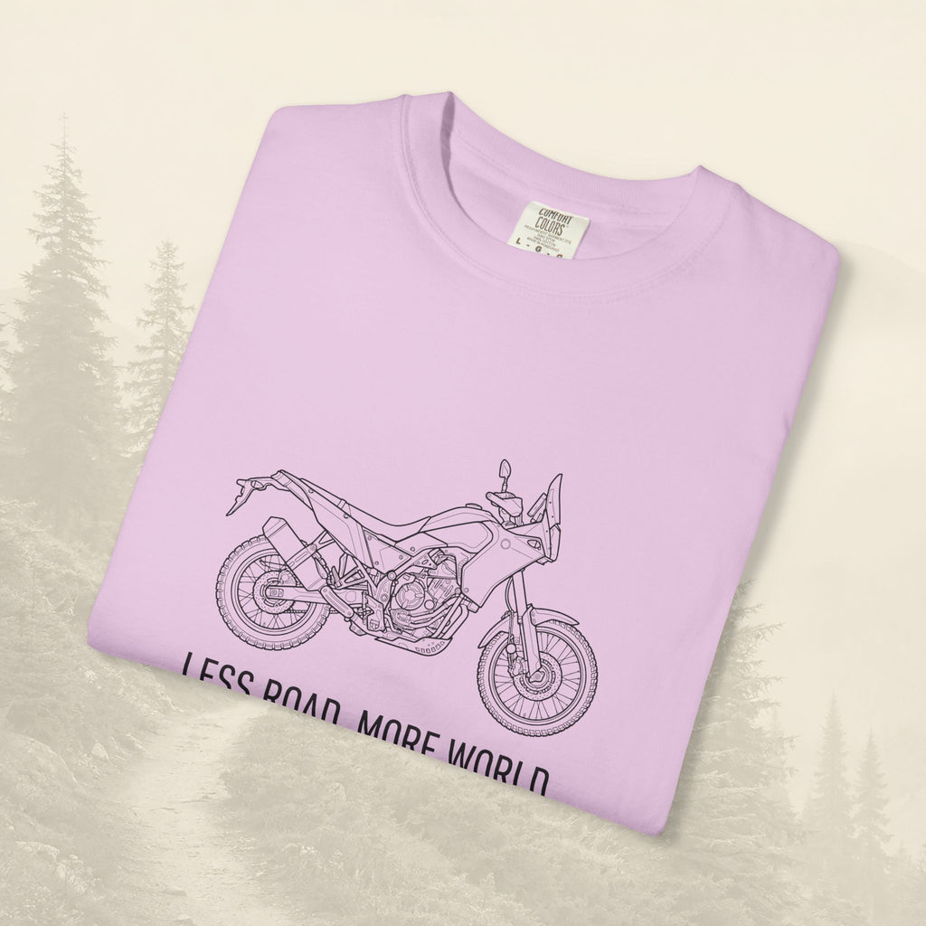 Moins de Route Plus de Monde Moto Aventure T-shirt